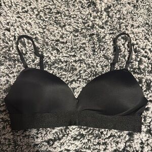 PINK Victoria's Secret Black Bra Intimates Sleepwear